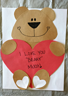 kids' valentine's day craft